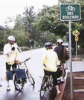 Bicycle Boulevard Intersection