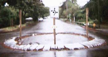 Bicycle Boulevard Traffic Circle